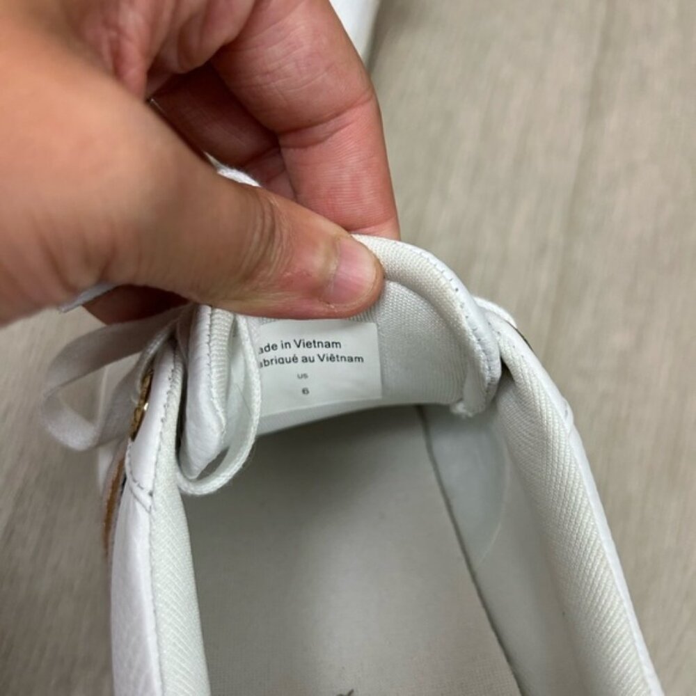 Ted‎ Baker Baily White & Pink Women’s Sneakers - Picture 5 of 6
